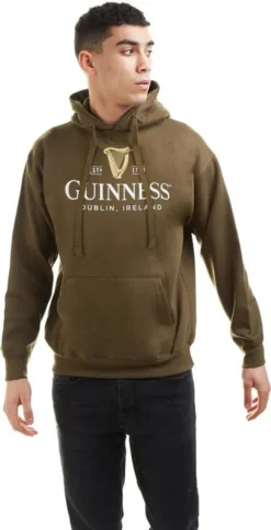 Guinness - "Harp" Kapuzenpullover Für Herren TV608 (XXL) (Dunkel-Olive) -DIDRIKSONS Verkäufe 01ad6b2dc3409c3b69f4b592c2f5c63c