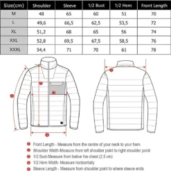 COSTWAY Beheizte Jacke Für Herren, Wasserdichter Winddichter Heizmantel Mit 4 Stufig Einstellbarer Temperatur, Elektrische Heizjacke Ohne Akku -DIDRIKSONS Verkäufe 06b2a2a9434aa335a6f3418ec9c715a9