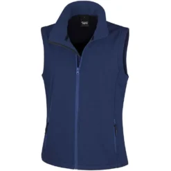 Result Damen Core Soft Shell Bodywarmer PC3806 (XL) (Marineblau)