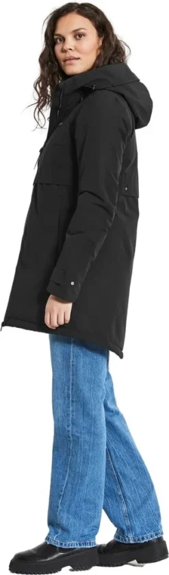 Didriksons Helle Parka 5 Übergangsjacke Damen Black Schwarz 42 -DIDRIKSONS Verkäufe 0821b35043d31db4731bebcbfa5b27d5