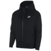 Nike M Nsw Club Hoodie Fz Bb Black/Black/White L