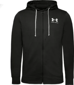 Under Armour Sweatjacke Schwarz 3XL
