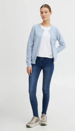 OXMO OXKalotta Damen Strickjacke Feinstrick Cardigan Strickcardigan -DIDRIKSONS Verkäufe 107356bb3bd40f7129fc9ec82c515ac0