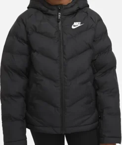 Nike K Nsw Synfl Hd Jkt Black/Black/White S