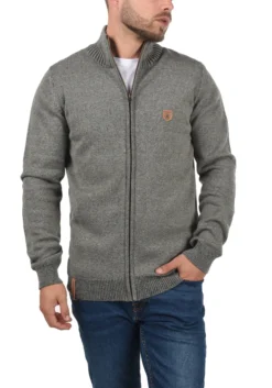 INDICODE IDAndy Herren Strickjacke Cardigan Grobstrick Pullover Mit Stehkragen Und Reißverschluss -DIDRIKSONS Verkäufe 17e1c37fa3121b44276b653ca352df44