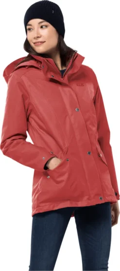Jack Wolfskin Park Avenue Jacket Winterjacke Damen Coral Rot M -DIDRIKSONS Verkäufe 18a2921c0a67bfe44011af81896a9b05