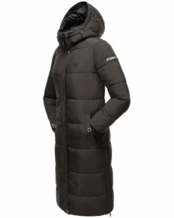 Marikoo Damen Winterjacke Parka Stepp Mantel Kunstfell Gefüttert Kapuze RELIZIAA Schwarz Gr. 44 - XXL -DIDRIKSONS Verkäufe 1ade1caf5b4ade6d737bac20d30b16a2
