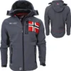 Geographical Norway Herren Softshell Jacke G-ROVA Outdoor, Grau, Größe XXL -DIDRIKSONS Verkäufe 1c9354d6f014077915784576a14f4b7e