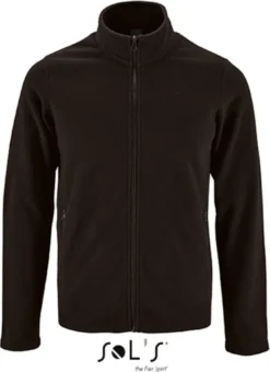 SOL'S Herren Plain Fleece Jacket Norman - Farbe: Black - Größe: XL