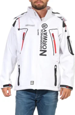 Geographical Norway Herren Softshelljacke Funktions-Outdoor-Jacke Model: G-Forrest, Farbe: Weiss, Größe: 3XL -DIDRIKSONS Verkäufe 2037ebdd59f42c94275cf2b68d83b19c