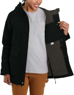Carhartt W SUPER DUX COAT 104926 , Farbe:black, Größe:L -DIDRIKSONS Verkäufe 20cd344ef6944e7f565b2d0d72712fcf