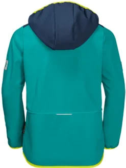 Jack Wolfskin Fourwinds Jacke Kinder Softshelljacke Kapuze Fleece 1608011-4194 128 -DIDRIKSONS Verkäufe 249b4ac7d12e265a7637541cc3a39717