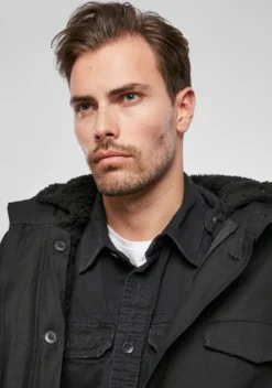 Brandit Jacke BW Parka Flag In Black-XXXL -DIDRIKSONS Verkäufe 289fd1e686b7d899610a06be6da77d93