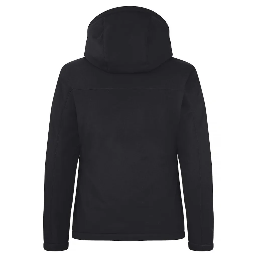 Clique - Softshelljacke Wattiert Für Damen UB148 (XXL) (Schwarz) 4 Clique - Softshelljacke Wattiert Für Damen UB148 (XXL) (Schwarz) – Bild 2