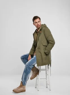 Brandit Jacke M51 US Parka In Olive-XL -DIDRIKSONS Verkäufe 399d4827e035bcd04d28c80cfd55f17b