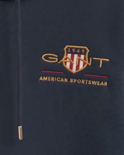 Gant Herren Medium Hoodie Archive Shield Hoodie, Größe:3XL, Farbe:Blau(433) -DIDRIKSONS Verkäufe 3a9e8bafe746799e55d1a3d4b23c77f0