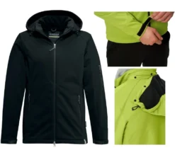 HAKRO Softshelljacke Ontario 848, Schwarz, XL -DIDRIKSONS Verkäufe 3d49b38e7ef9bf53c1b213e68d38109a