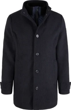 Tom Tailor Herren Jacke 1032506 Navy Blue Structure