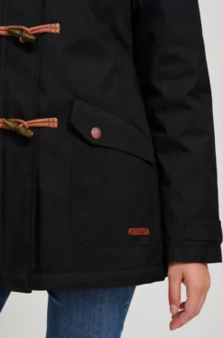 OXMO OXBrooke Damen Winterparka Parka Mantel Im Dufflecoat Stil Mit Kapuze -DIDRIKSONS Verkäufe 4130c1cf7f6d8c919958f6cde521a29d