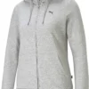 PUMA Essentials Small Logo Full-Kapuzenjacke TR Damen Light Gray Heather/cat M -DIDRIKSONS Verkäufe 43170b44f841ec591d25588371a87be1