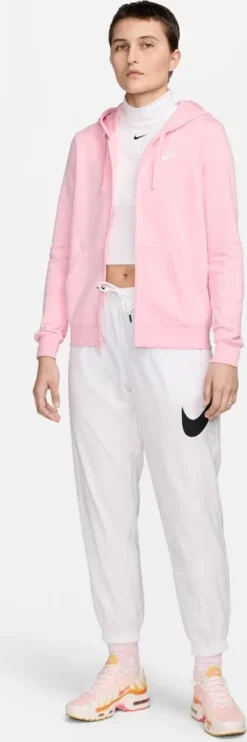 NIKE Nsw Club Flc Fz Hoodie Sweatjacke Damen Pink M -DIDRIKSONS Verkäufe 4454044921f76fa28c20f0c36b3d62d4