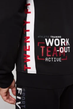 Camp David Sweatjacke Mit Logo , Größe:L, Farbe:Schwarz -DIDRIKSONS Verkäufe 47faadcca62c0d55cbeaab0f31fc24a4