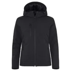 Clique - Softshelljacke Wattiert Für Damen UB148 (XXL) (Schwarz)