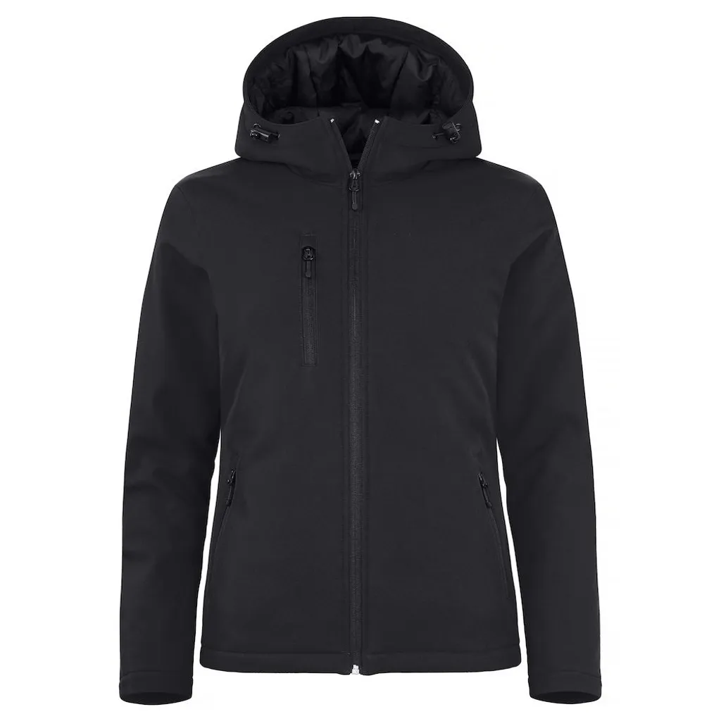 Clique - Softshelljacke Wattiert Für Damen UB148 (XXL) (Schwarz) 3 Clique - Softshelljacke Wattiert Für Damen UB148 (XXL) (Schwarz)