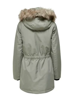 ONLY Damen Winter-Jacke OnlIris Einfarbiger Parka Mantel Fellkapuze Winter, Farbe:Mint-Grün, Größe:S -DIDRIKSONS Verkäufe 4c6f6f0c11056660fd0146c93b53a2c4 1