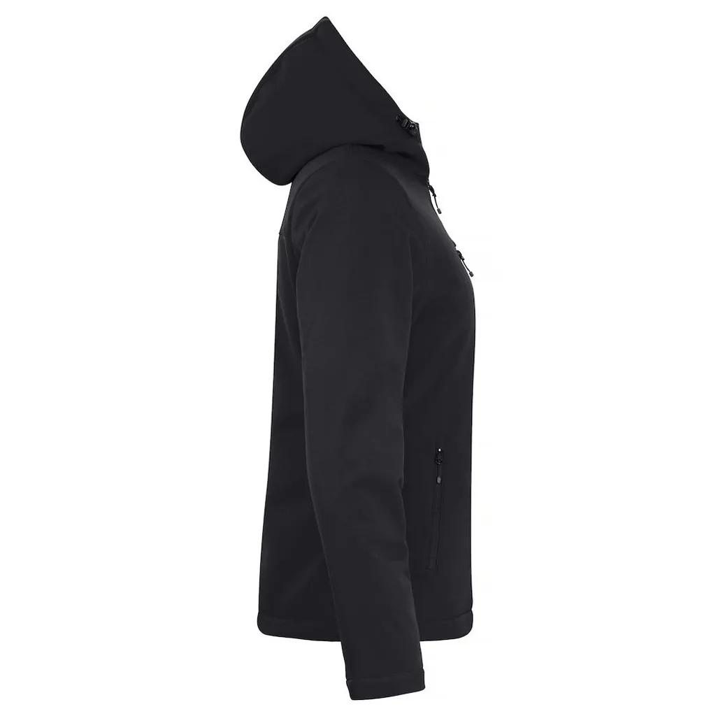 Clique - Softshelljacke Wattiert Für Damen UB148 (XXL) (Schwarz) 6 Clique - Softshelljacke Wattiert Für Damen UB148 (XXL) (Schwarz) – Bild 4