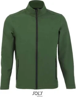 SOL'S Mens Softshell Zip Jacket Race - Farbe: Bottle Green - Größe: M