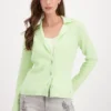 Monari Strickjacke Größe 46, Farbe: 625 Pastell Green -DIDRIKSONS Verkäufe 5146648ab61a22bd4e7742c0a255b5ae