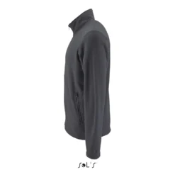 SOL'S Herren Plain Fleece Jacket Norman - Farbe: Charcoal Grey (Solid) - Größe: L -DIDRIKSONS Verkäufe 5166c4a36e2f14721343346ae303a370