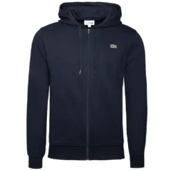 Lacoste Sport Lightweight Bi-material Navy Blue XXL
