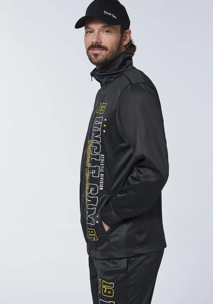 Uncle Sam Sweatjacke Aus Pflegeleichter Kunstfaser 8 Uncle Sam Sweatjacke Aus Pflegeleichter Kunstfaser – Bild 6