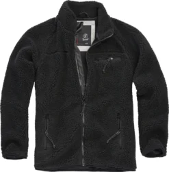 Brandit Jacke Teddyfleece Jacket In Black-L