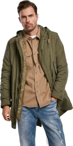 Brandit Jacke M51 US Parka In Olive-XL -DIDRIKSONS Verkäufe 543f05a9fbca72a6718c5b2d76641700