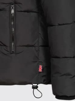 Lonsdale - Herren Garker Hooded Steppjacke BLACK 3XL -DIDRIKSONS Verkäufe 5cf4a986bda64f7bbdb82f62a40ecf2d