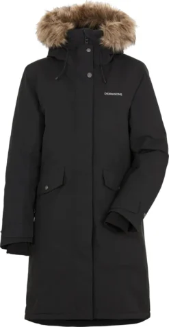DIDRIKSONS ERIKA WNS PARKA 3 Black 40