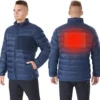 COSTWAY Beheizte Jacke Für Herren, Wasserdichter Winddichter Heizmantel Mit 4 Stufig Einstellbarer Temperatur, Elektrische Heizjacke Ohne Akku -DIDRIKSONS Verkäufe 61bfe87184552cd2eb31e4a8fc62f06f