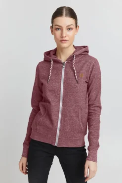 OXMO OXCelia Damen Sweatjacke Kapuzenjacke Hoodie Mit Kapuze