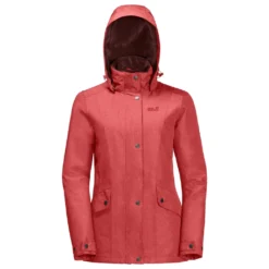 Jack Wolfskin Park Avenue Jacket Winterjacke Damen Coral Rot M -DIDRIKSONS Verkäufe 709ad5658607fcf1084d282a553b97af
