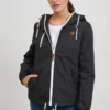 OXMO OXTilda Damen Übergangsjacke Jacke Mit Kapuze -DIDRIKSONS Verkäufe 756887e552e8c5840096eee737c06d55