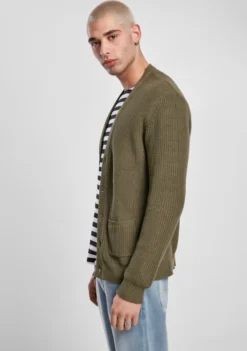 Urban Classics Cardigan/Strickjacke Boxy Cardigan Olive-L -DIDRIKSONS Verkäufe 770170b3691ff72392ac80abe7cc611f