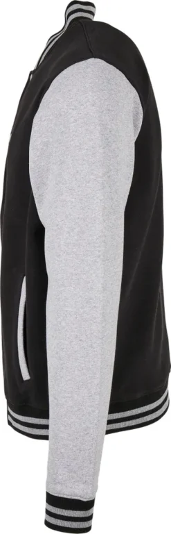 Build Your Brand 0 Basic College Jacket BB004 Mehrfarbig Black/Heather Grey 3XL -DIDRIKSONS Verkäufe 77a724413a58a2a201ec75cc57aa4f4d 1