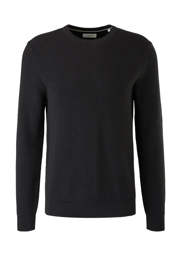 S.Oliver S. Oliver Strickpullover BLACK XL 5 S.Oliver S. Oliver Strickpullover BLACK XL – Bild 3