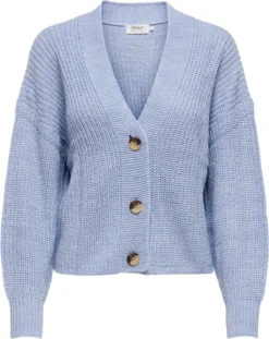 Only Cardigan Damen ONLCAROLSPRING L/S CARDIG Größe XL, Farbe: 213991 Blue Heron -DIDRIKSONS Verkäufe 7a01f419dd66ad02d47ca2f1aefa63ce