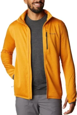 COLUMBIA SPORTSWEAR Columbia Park View Fleece Full Zip Jacke Herren Orange M