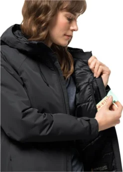 JACK WOLFSKIN Heidelstein INS Jacke Damen Schwarz M -DIDRIKSONS Verkäufe 7be491c3ce5d0ee1290e4f80df47efc0