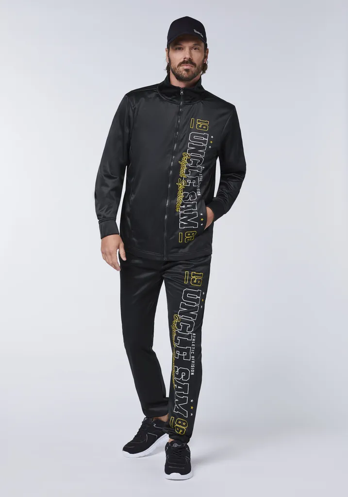 Uncle Sam Sweatjacke Aus Pflegeleichter Kunstfaser 7 Uncle Sam Sweatjacke Aus Pflegeleichter Kunstfaser – Bild 5